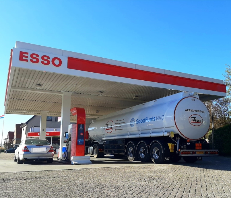 AERS ESSO SLUIS nu geheel uitgevoerd in de ESSO look