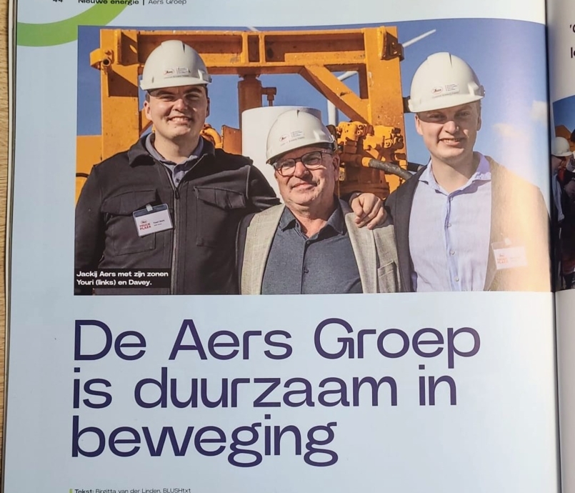 Interview AERS Groep in Move On Magazine nr 6. - 2024.