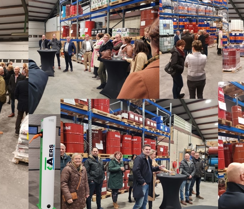 Bezoek in Draaibrug van  Rotary Club Oostburg